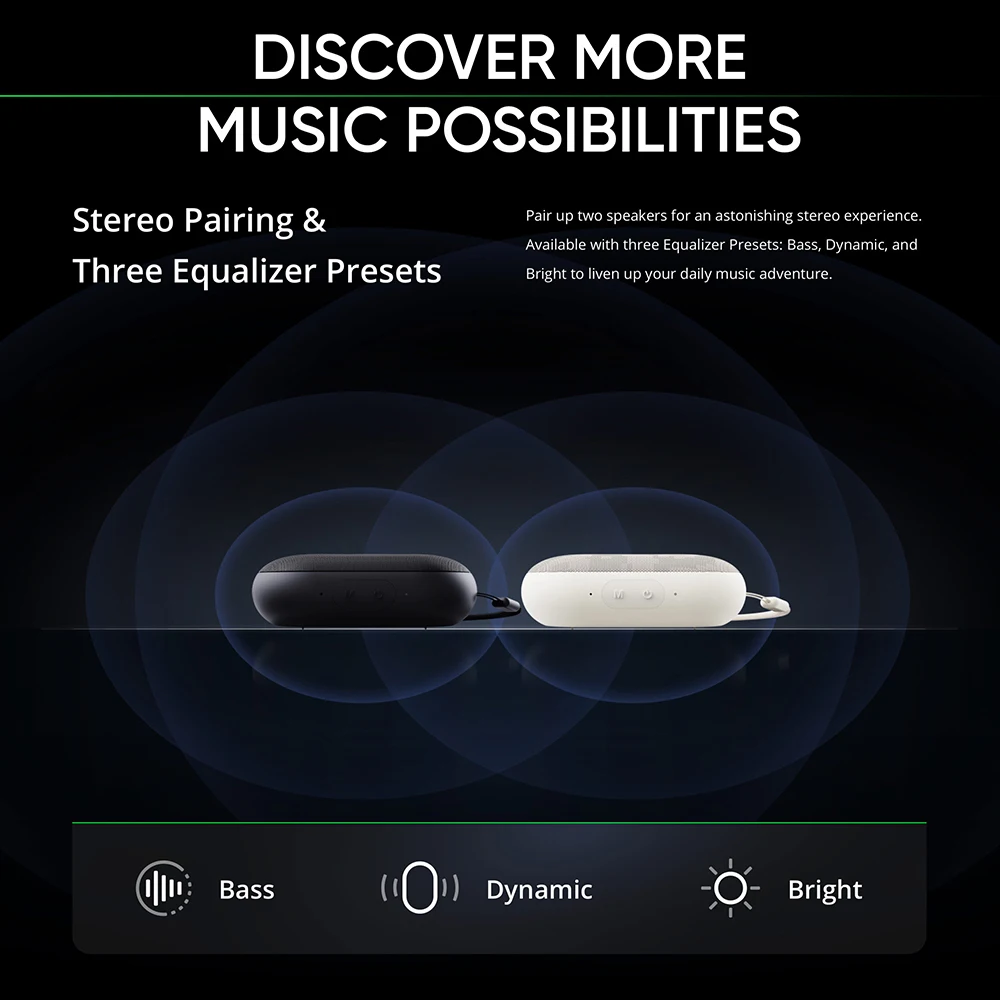 Мини-динамик realme 3 Вт IPX5 водостойкий 600 мАч