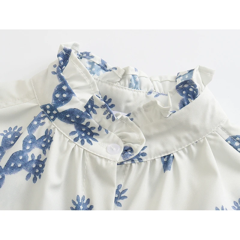 Женская рубашка на пуговицах с принтом SIYANG