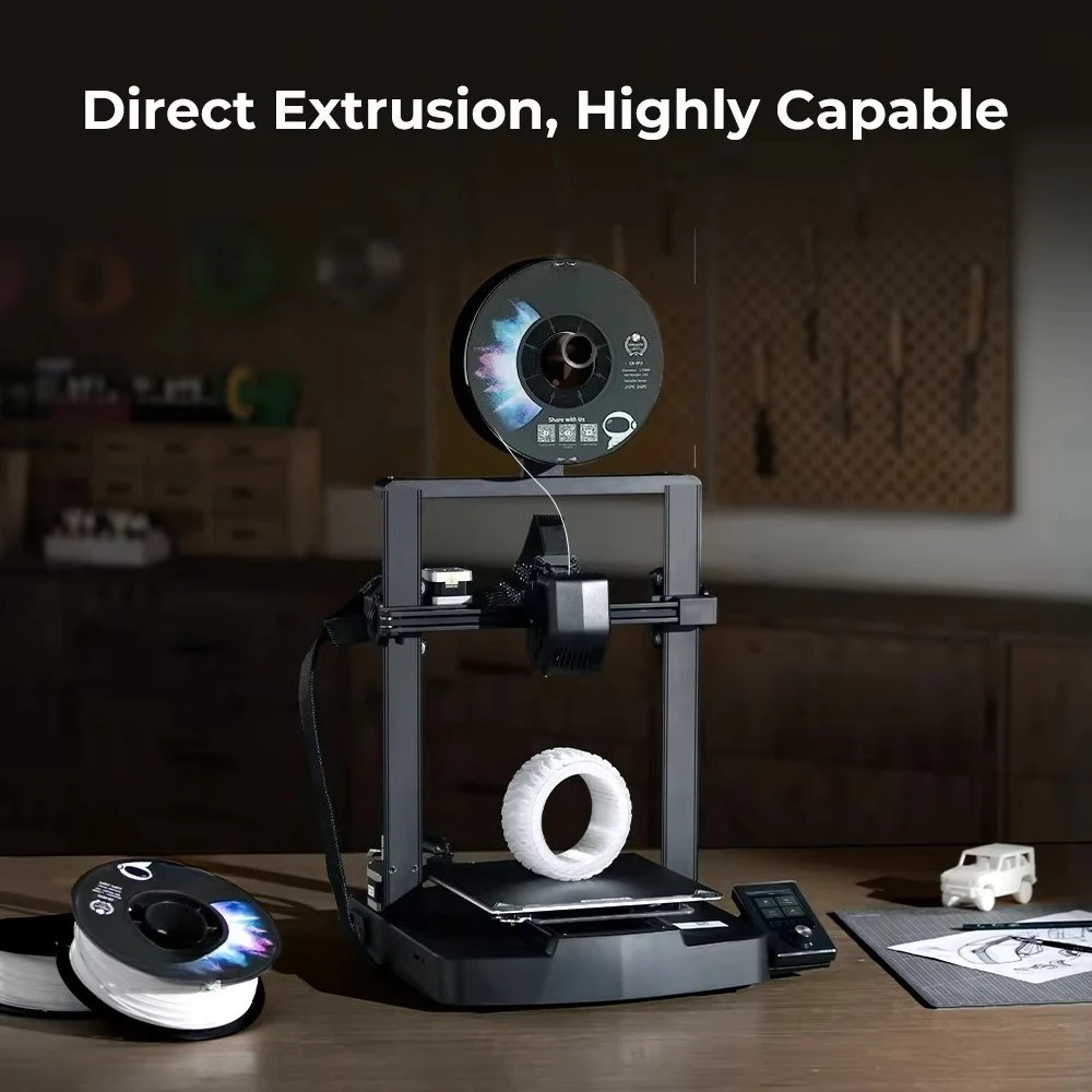 Фото Ender-3 V3 Plus: Высокоскоростная 3D-принтер с металлической конструкцией, автовыравниванием, подогреваемой платформой и высокой точностью (до 250 мм/с) №4