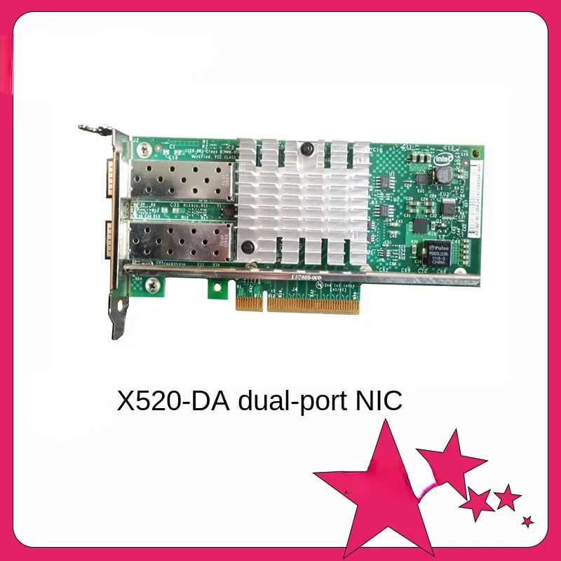 X520-Da 20000 МБ двойной оптический порт Nic 10G E10g42btda 82599es с синей этикеткой