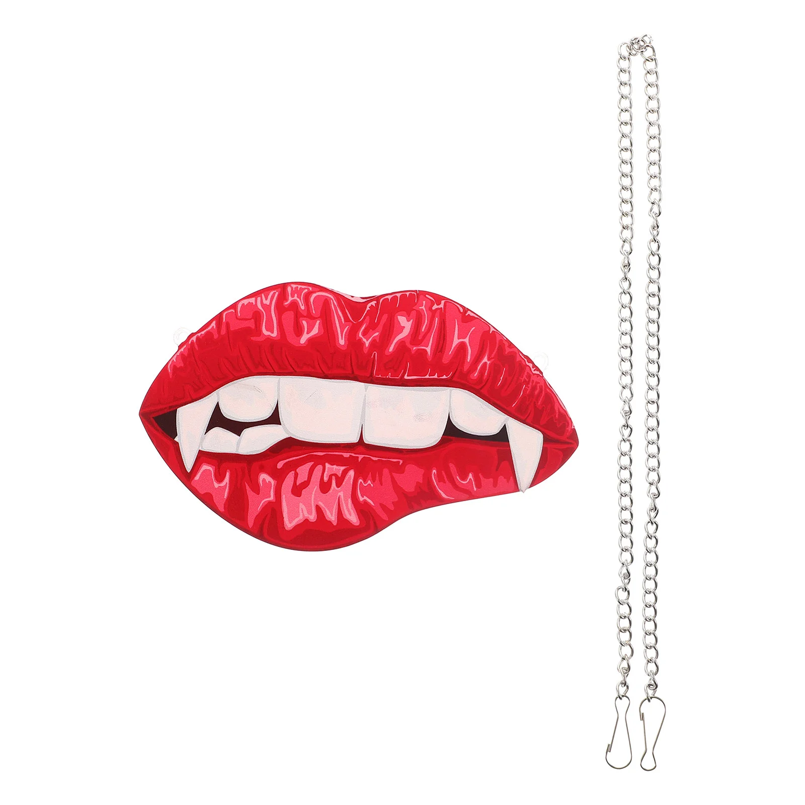 

Lip Ornaments Scene Hanging Decor Decorative Pendant Car Halloween Front Door Acrylic Design Office