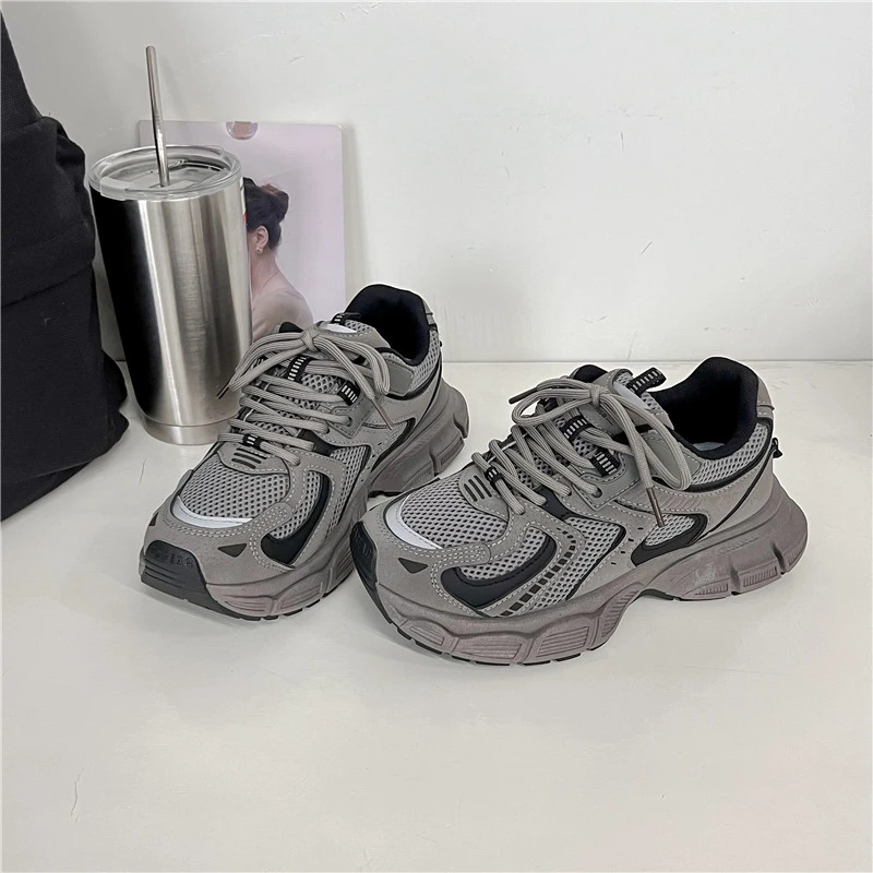 Туфли женские с мягкой подошвой Спортивные Повседневные на толстой подошве