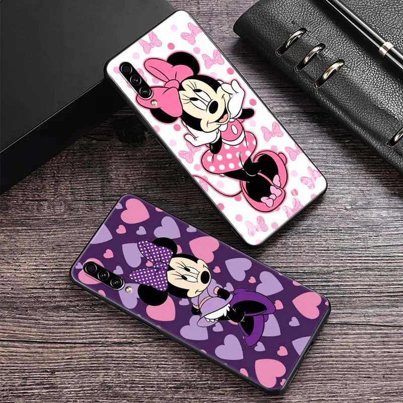

Cartoon Minnie Mouse D-Disney Phone Case For Samsung Galaxy A30 A30S A50 S A20E A20 A40 A70 A10E Note 8 9 10 20 Ultra Back Cover