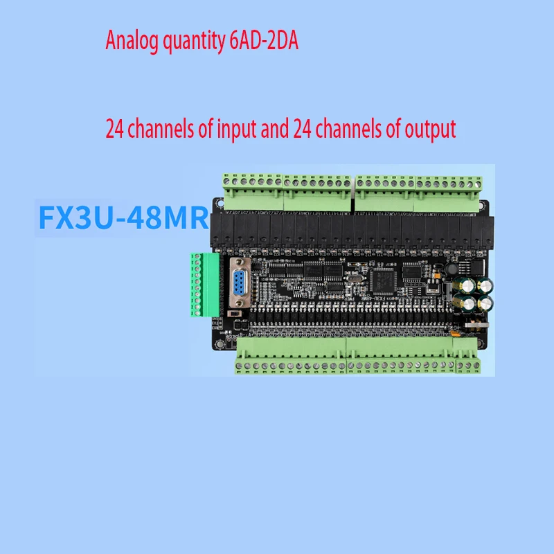 FX3U-48MR domestic PLC high-speed industrial control board, cost-effective programmable controller