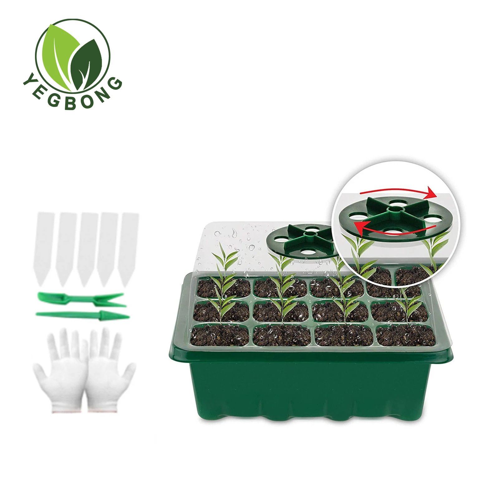 

Набор для выращивания растений в горшке, изоляционные перчатки для суккулентов и саженцев, стартовый набор для выращивания растений, гидро...