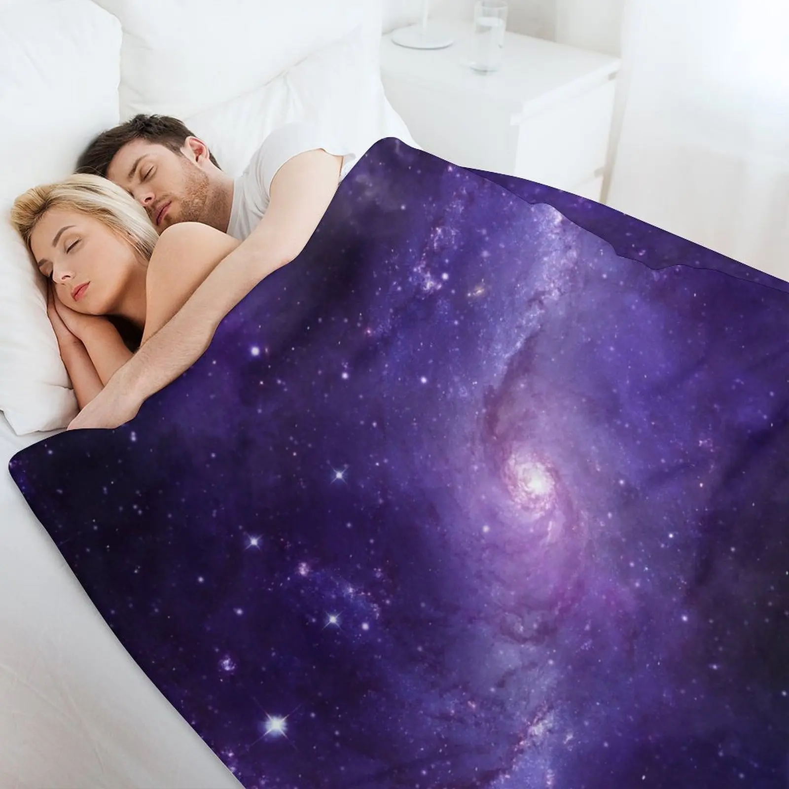 Звездная ночь галактика вид синий Orion небула созвездия Бестселлер пододеяльник
