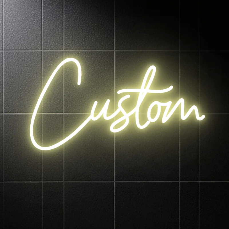 

Неоновая вывеска INSNEnN с именем