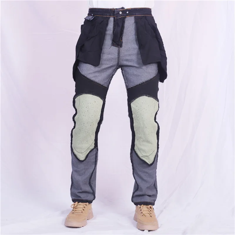 Мотоциклетные джинсы Amekaji Kevlar мотоциклетные штаны для отдыха и езды на мотоцикле