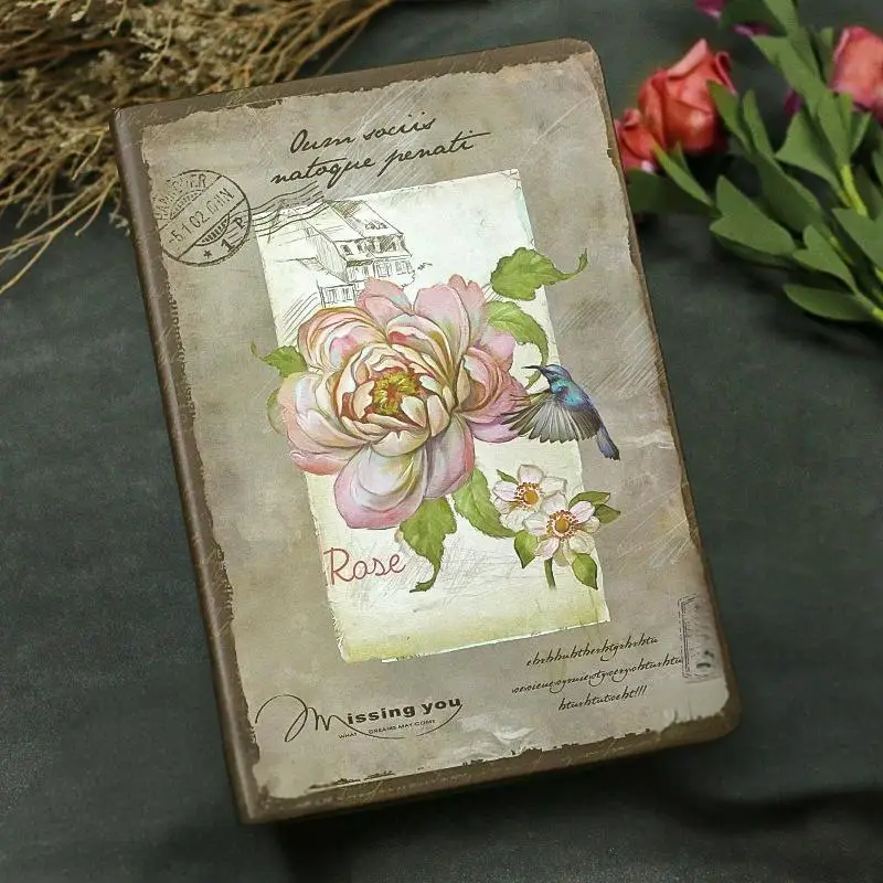 

Ностальгический блокнот в твердом переплете