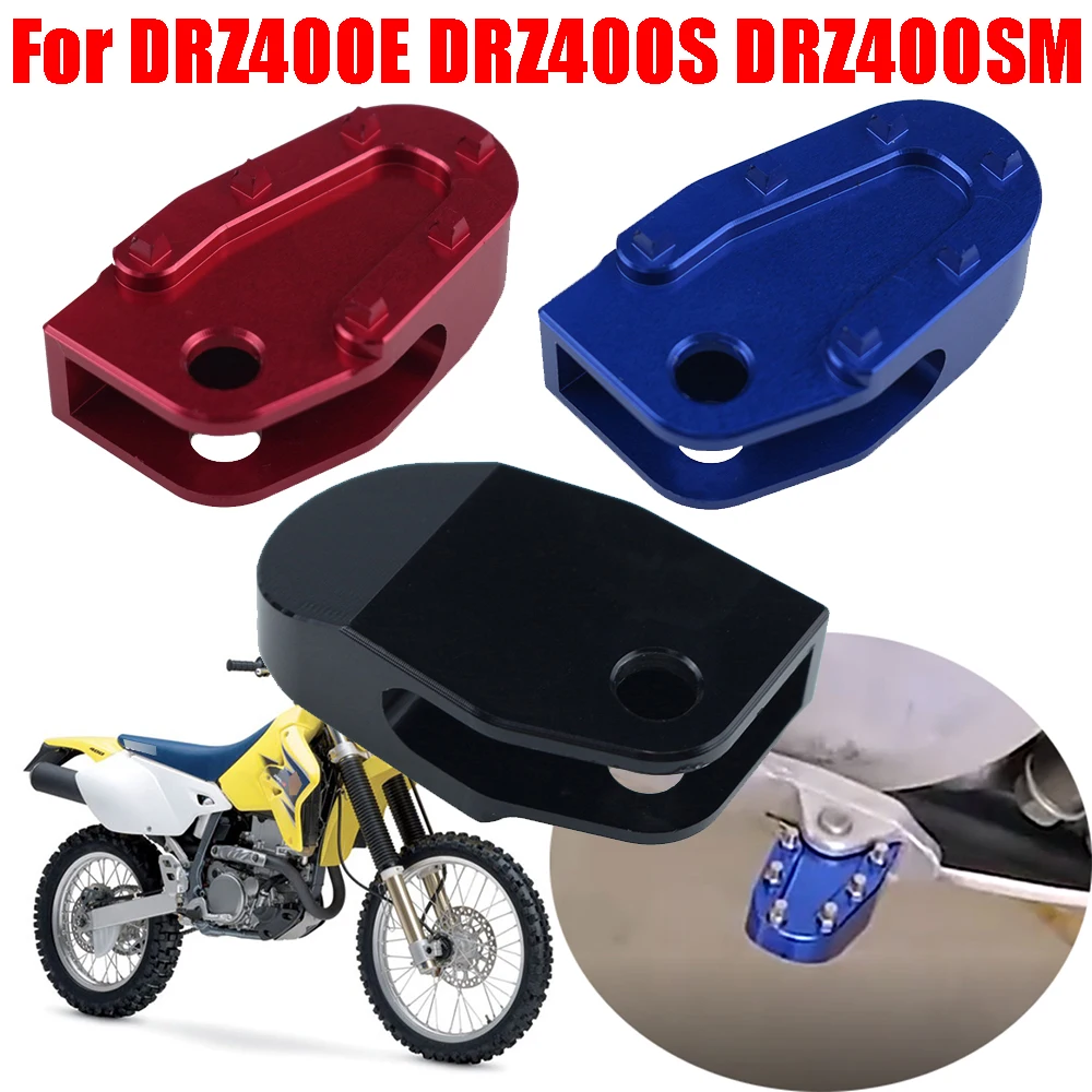 

For Suzuki DRZ400E DRZ 400E DR-Z DRZ400 E DRZ 400 E Motorcycle Accessories Rear Foot Brake Lever Pedal Enlarger Extension Plate