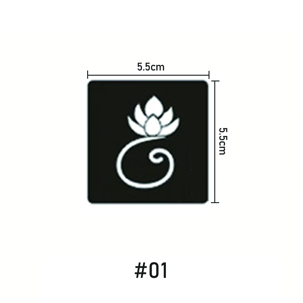 Трафареты для татуировок с хной женские трафареты товары дизайнерские