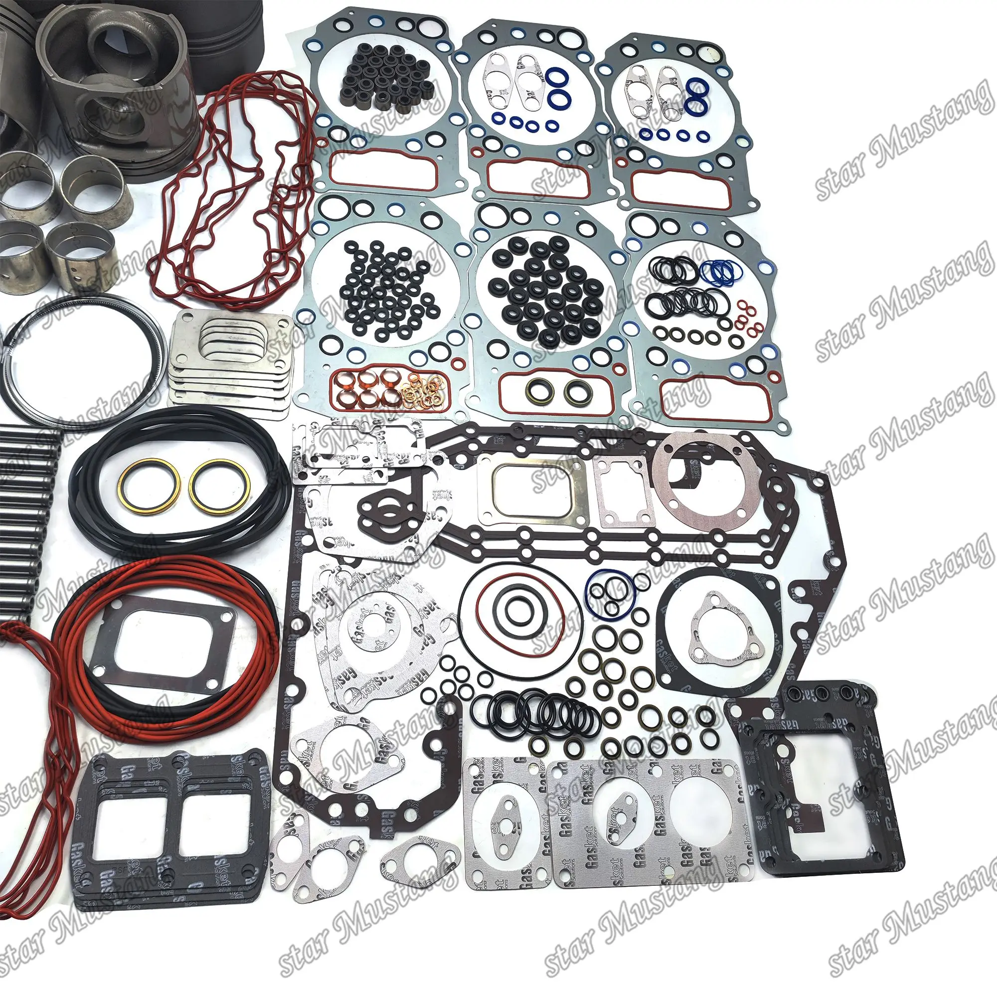 Капитальный Ремонтный комплект 6D170 SA6D170E SAA6D170E поршней гильзы цилиндра 6240-31-2111