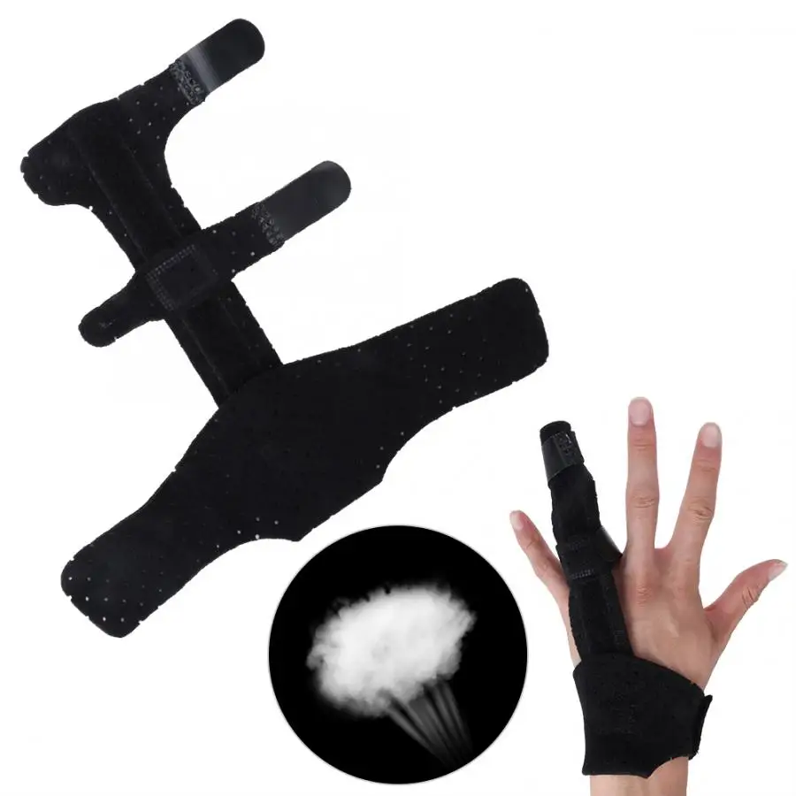 Adjustable Finger Guard Splint Hand Support Recovery Brace Protection Injury Aid Tools for both right left hand | Красота и здоровье