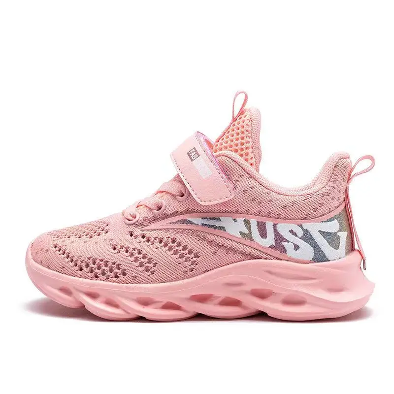 

2022 Sport Shoes Girls Boys Spring Lightweight Tennis Breathable Sneakers Kids 12 Years Old Casual Walking Shoes Free Shipping