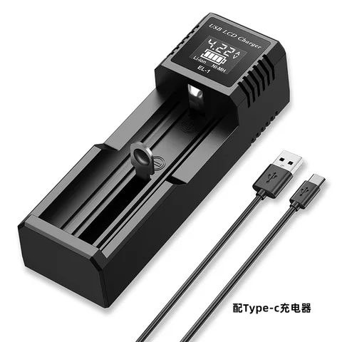 Aleaivy USB зарядное устройство для литиевых и никель-металлгидридных батареек