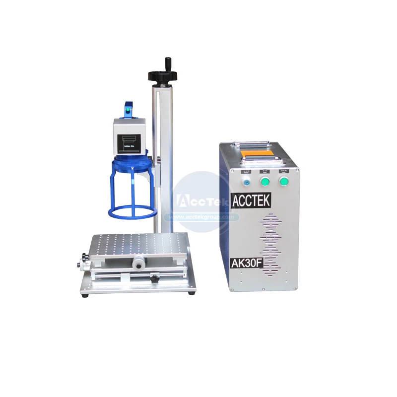 

Top Supplier 20W 30W 50W Raycus MAX JPT IPG Fiber Marker Laser Marking Machine for Metal Plastic