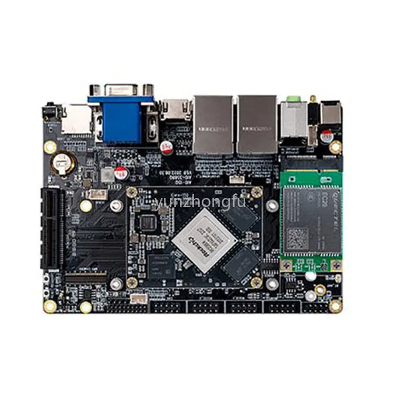 

Rk3588m Mainboard AIO-3588MQ Car Standard Eight-Core AI Mainboard Six Display 8K 6. 0tops Rk3588