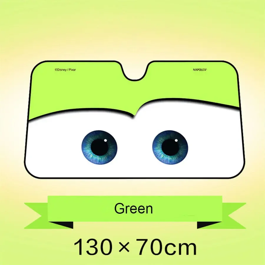 Мультяшный большой глаз переднего окна автомобиля лобовое стекло козырек от