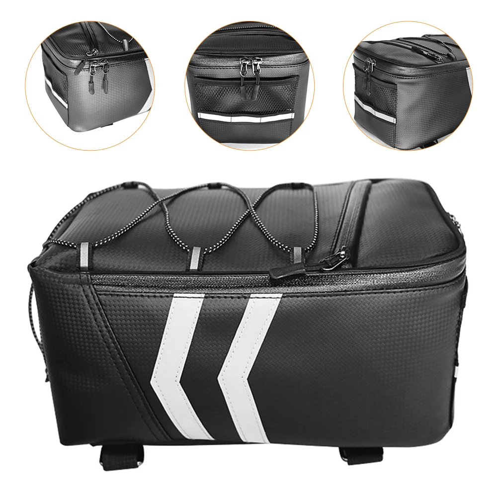 

1 Pc Bike Trunk Bags Bike Back Seat Storage Bag Bike Cycling Rear Tail Pouch 9L