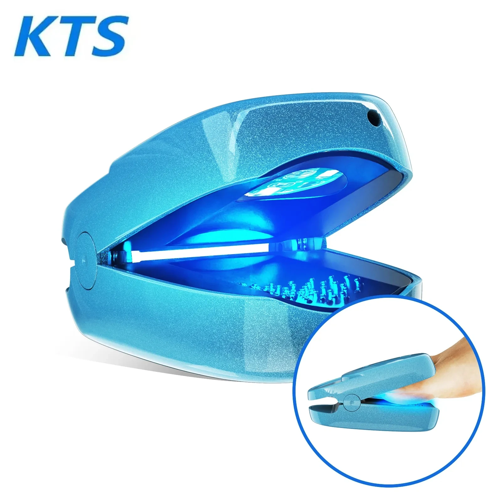 

KTS Toenail Fungus Laser Device 470nm 905nm Fungal Laser Treatment Device for Fingernail LLLT Foot Repair Nail Fungus Removal