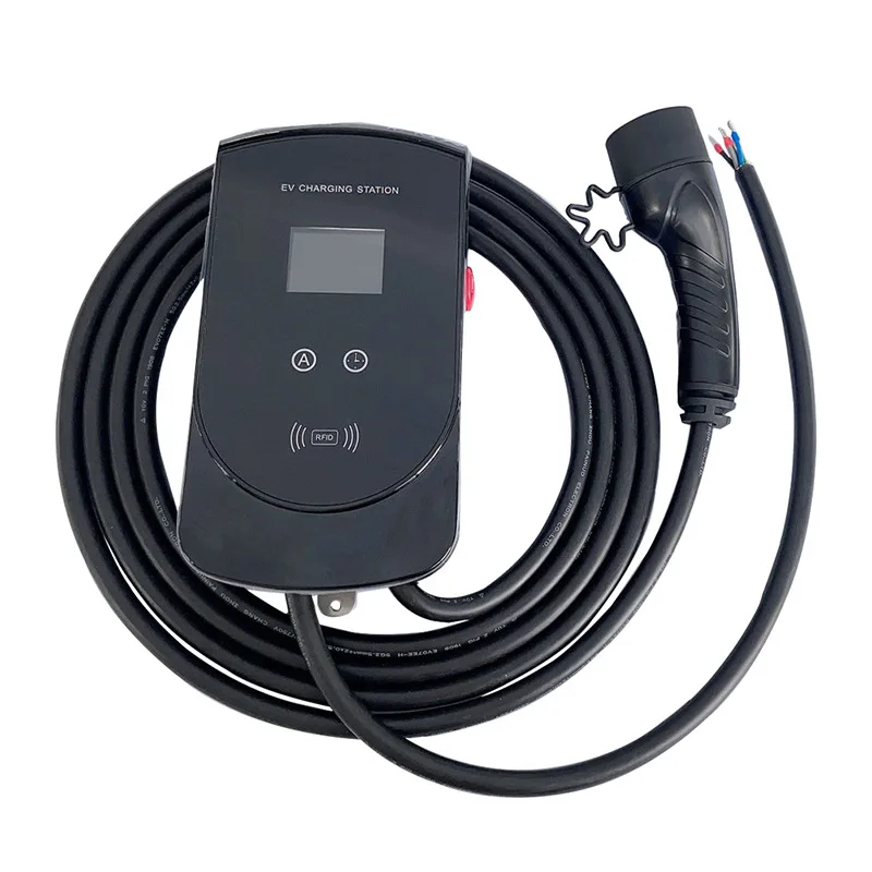 

New energy electric vehicle charging pile 3-phase 380V wall-mounted charging pile 32A 22kw AC charging pile household