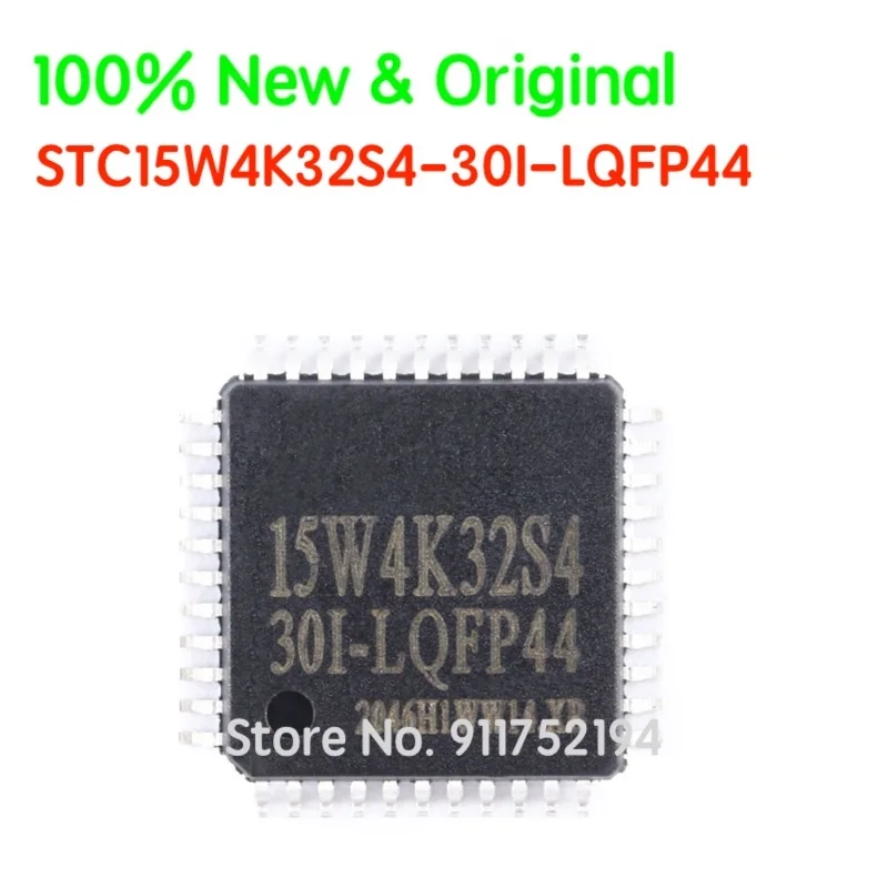 

STC15W4K32S4-30I-LQFP44 Single-Chip 1T 8051 Microcomputer Microcontroller MCU Enhanced Single Chip STC15W4K32S4 New&Original