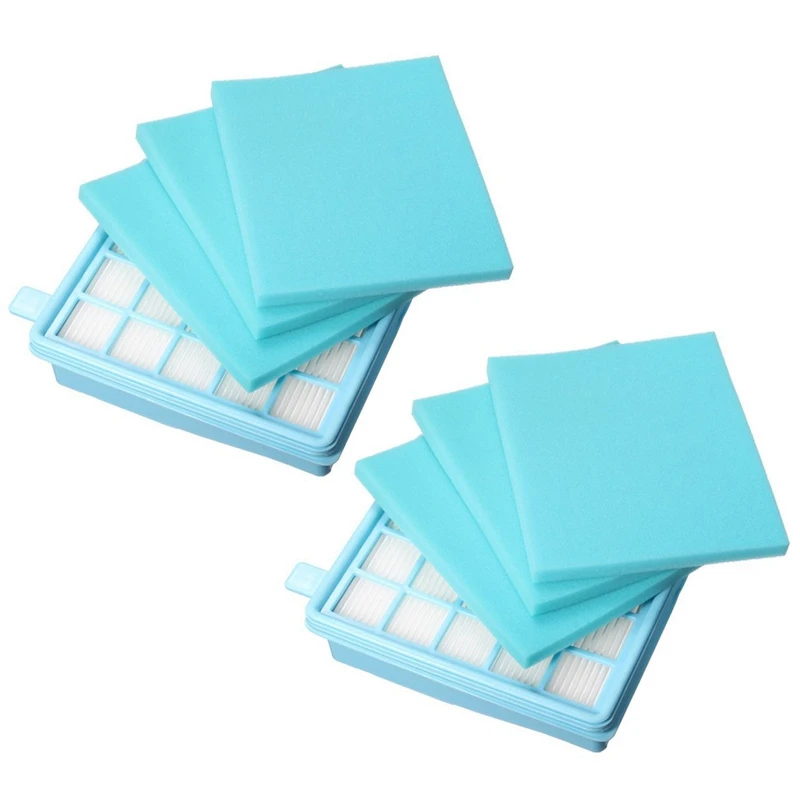 

8Pcs/Lot Filter Mesh HEPA FILTER BUFFALO-MISTRAL For Vacuum Cleaner FC8515 FC8516 FC8517 FC8518FC8470 FC8471
