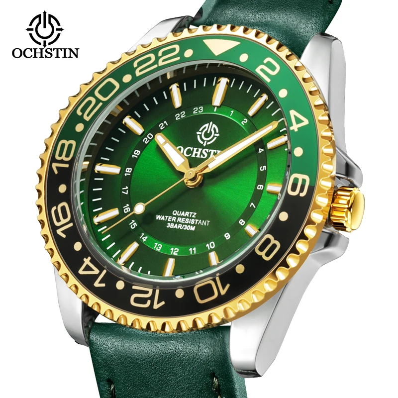 

New fashion brand men's watch Navigator series multifunctional wristwatch waterproof luminous calendar chronograph watch for men