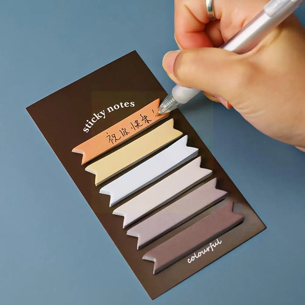 

Градиентная бумага для заметок Morandi, школьная классификация, сообщение, цветная почта N Times Office Note N2g4