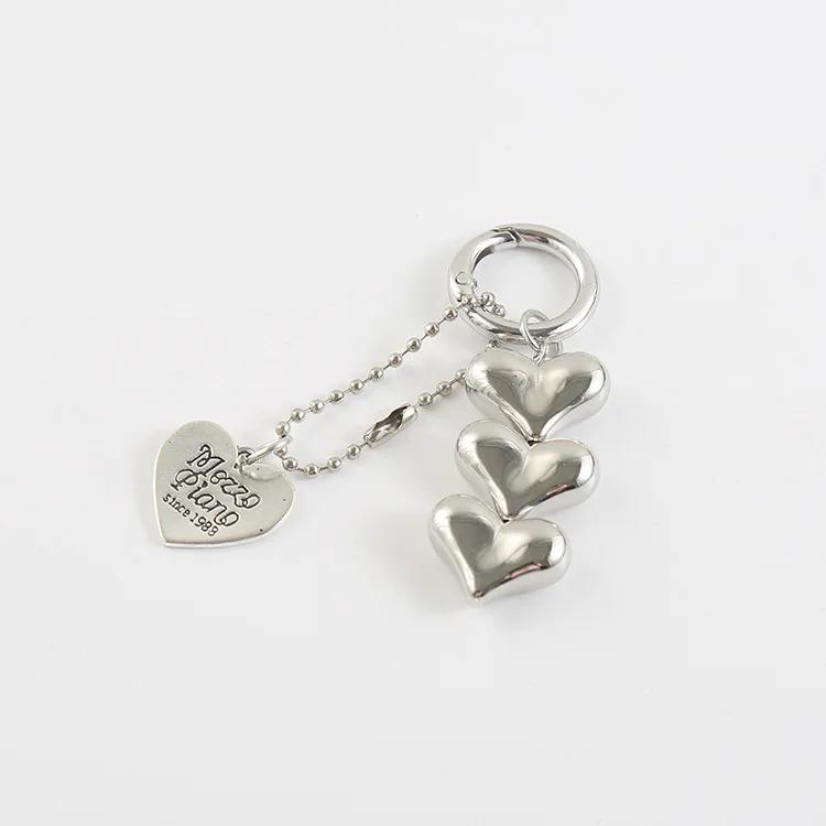 Модный брелок для ключей с бисером в форме сердца Многофункциональный шнурок