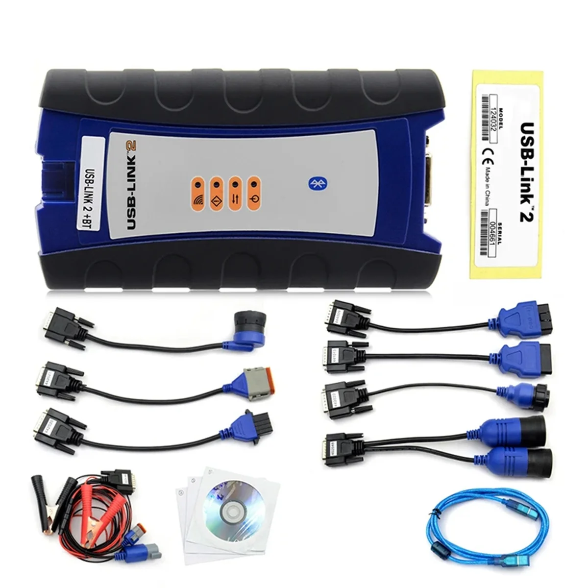 Nexiq-2 USB Link 2 125032 Диагностика интерфейса грузовика с программным обеспечением Bluetooth