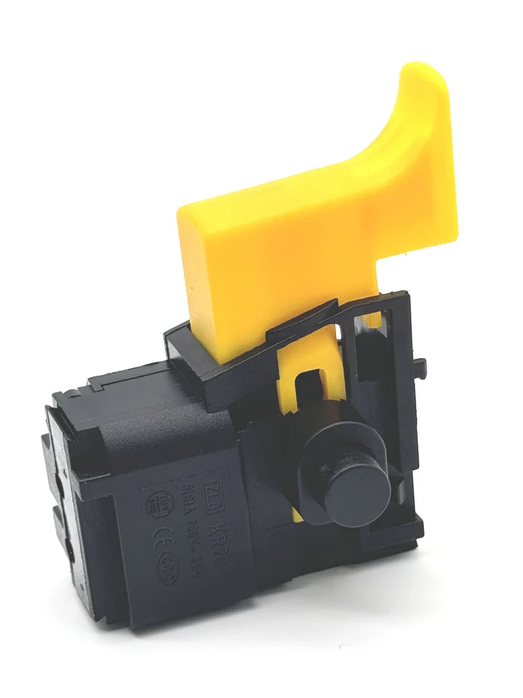 Переключатель скорости перфоратора 250 В 8 а с блокировкой на питании