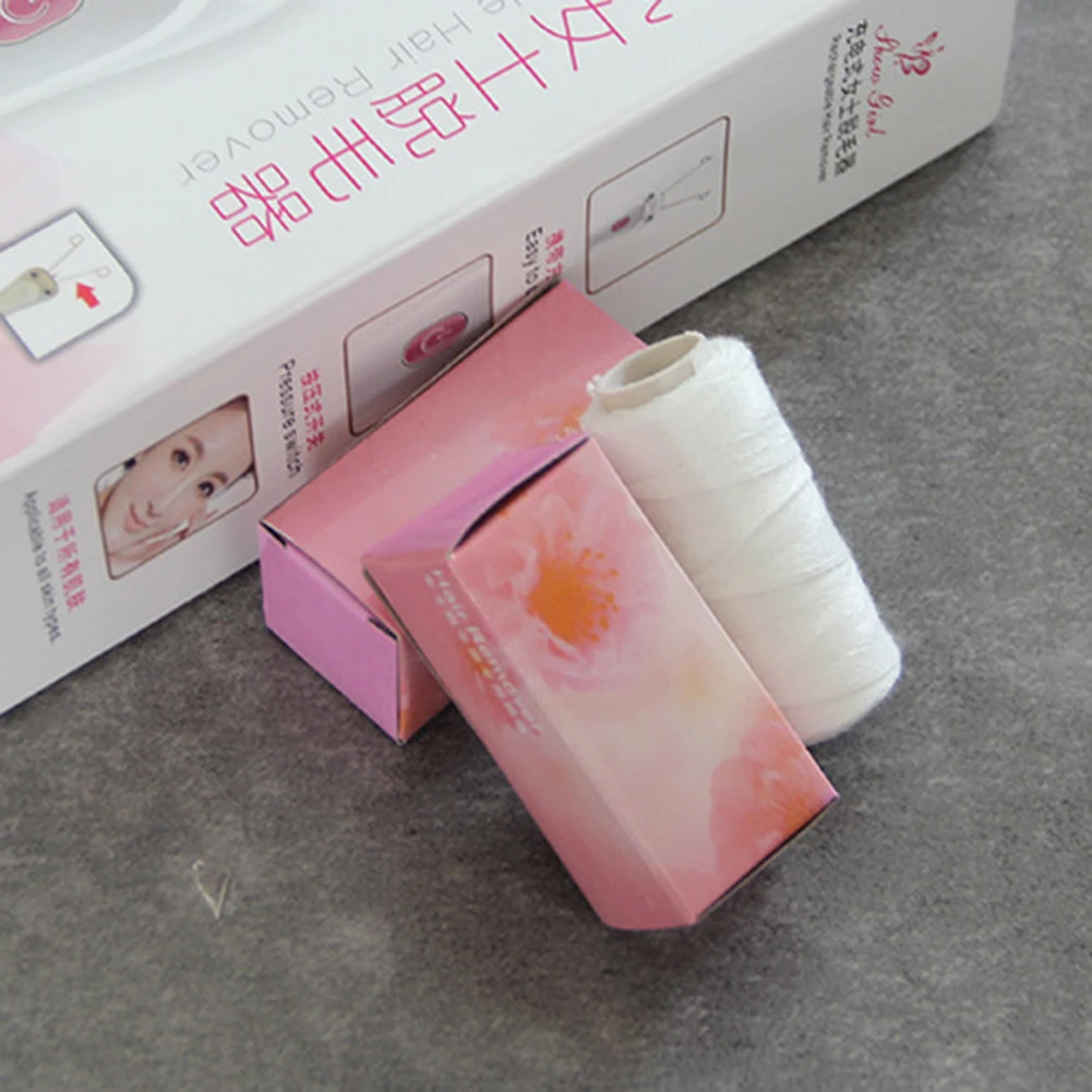 

Cotton Threading Facial Hair Remover Women Female Body Leg Hair Epilator Trimmer Hair Removal for Women