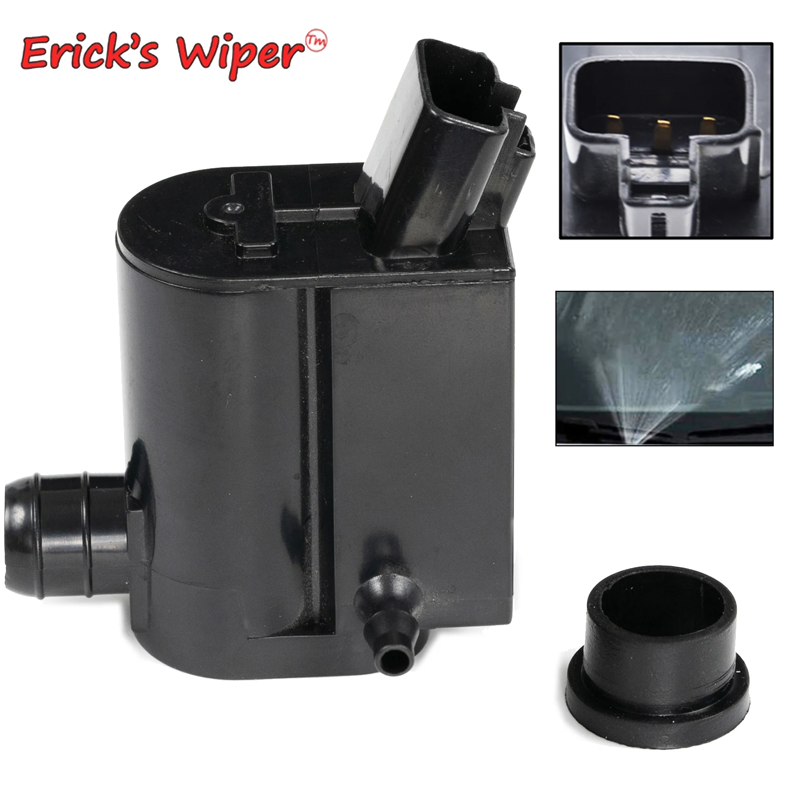 Erick's Wiper Twin Outlet Windshield Washer Pump Motor For Brilliance V5 BS2 FRV FSV Cross  # 5207010-05