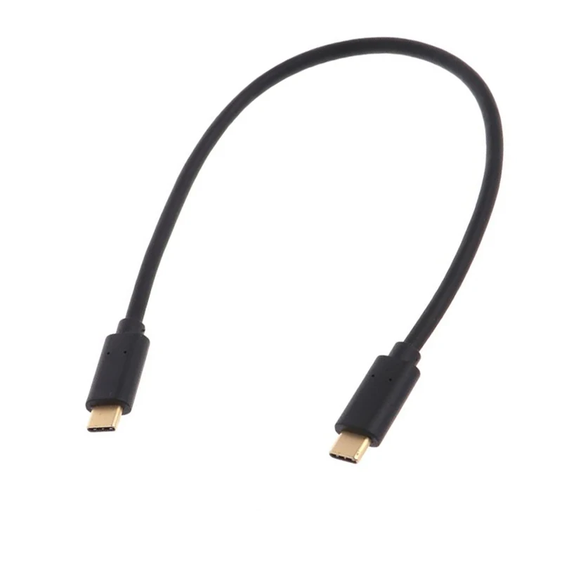 

10Gbps USB C to USB C cable 1Ft 30cm USB3.1 gen2 gold-plated connector short type-c cable for Hard disk cellphone laptop camera
