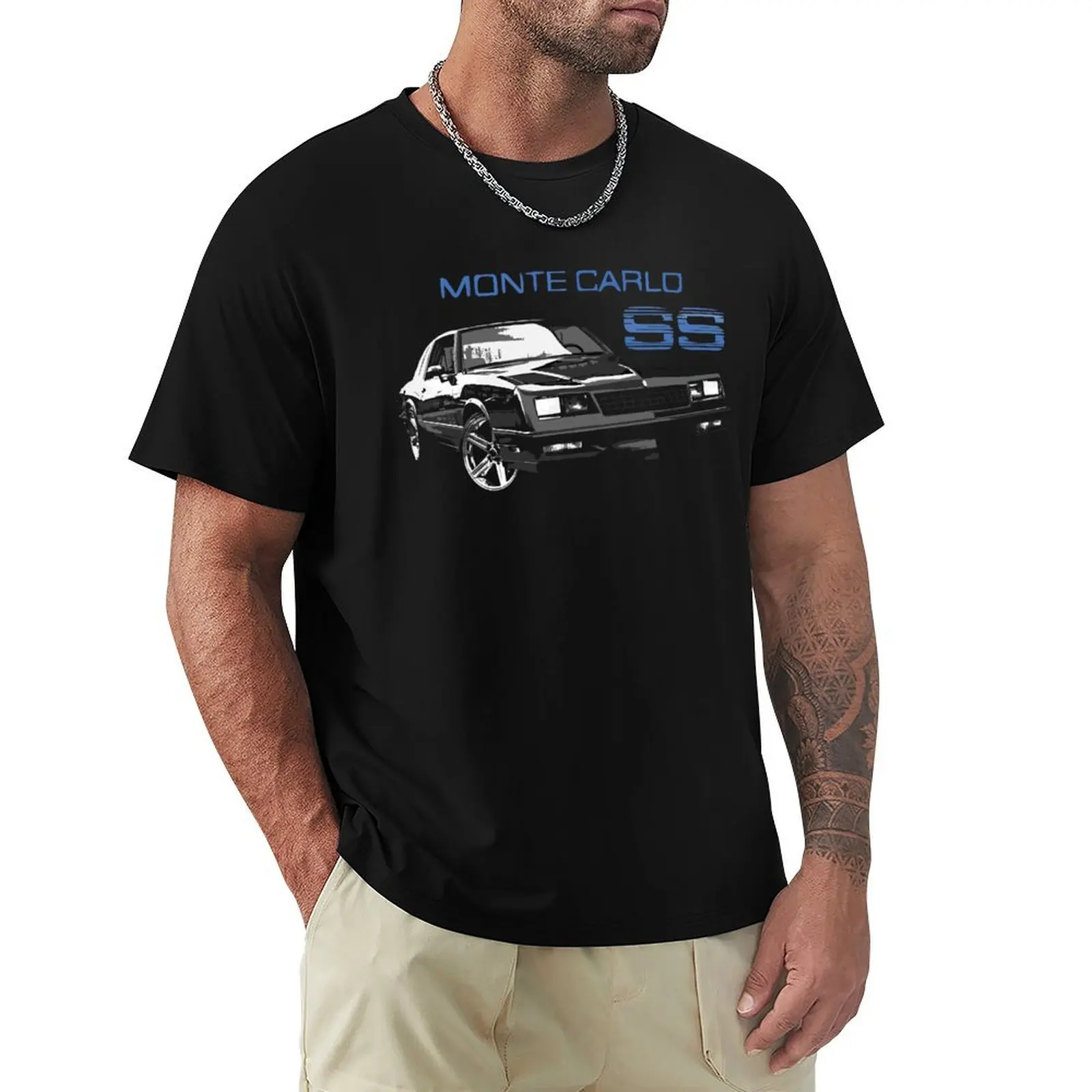 Фото Футболка 84 Monte Carlo SS, мужская одежда, дизайнерские рубашки, футболка с короткими рукавами, мужские хлопковые футболки №1