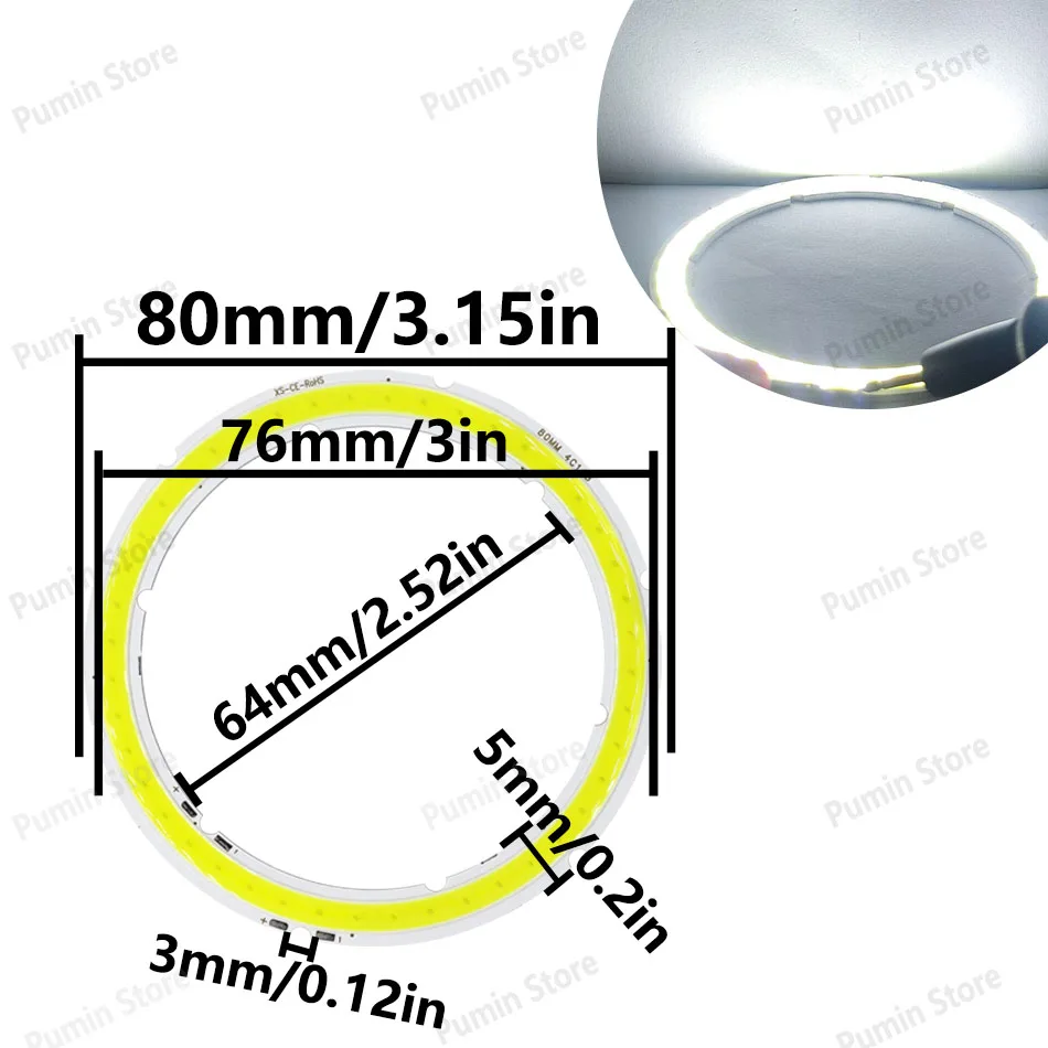 

Светодиодная лампа COB warm and happy 2W-12W