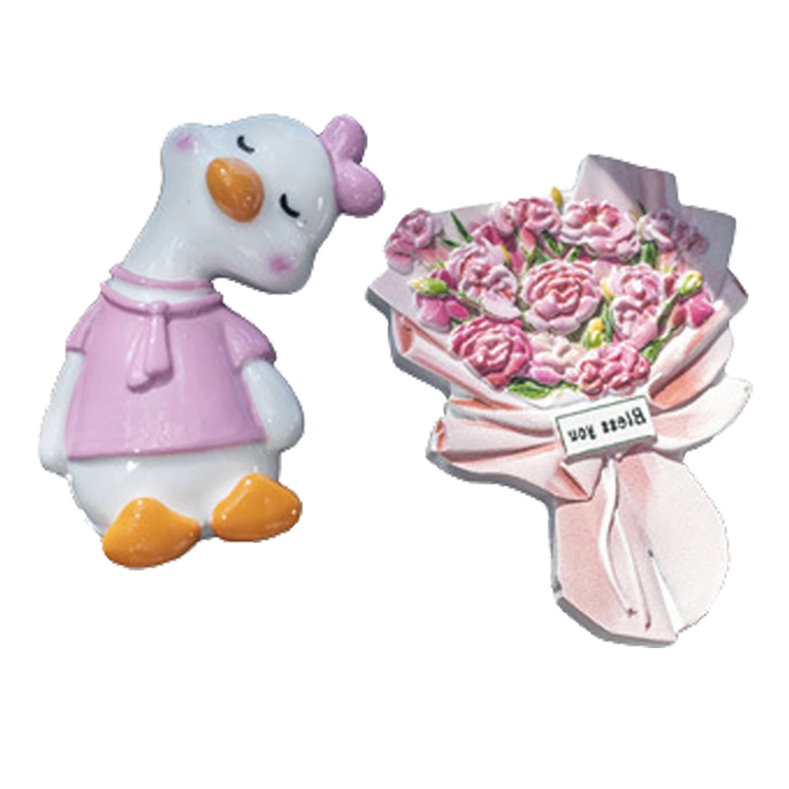 

Car Air Fresheners Vent Clips | Cute Car Vent Clip Air Freshener Automotive Air Fresheners | Lovable Duck & Flower Car Vent Air