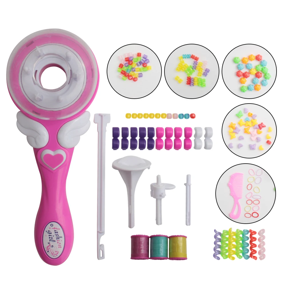 

Electric Automatic Hair Braider Diy Braiding Hairstyle Tool Twist Braider Machine Hair Braid Weave Toys for Girl Child Gift