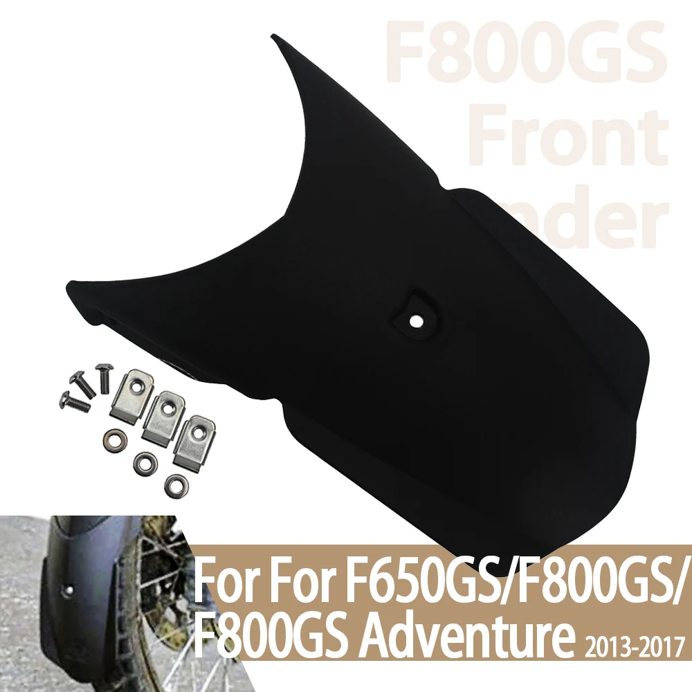 

Motorcycle Accessories Front Mudguard Motocycle Fender Extension Engine Defense Mud Guard For BMW F800GS Accessories F800 GS ADV