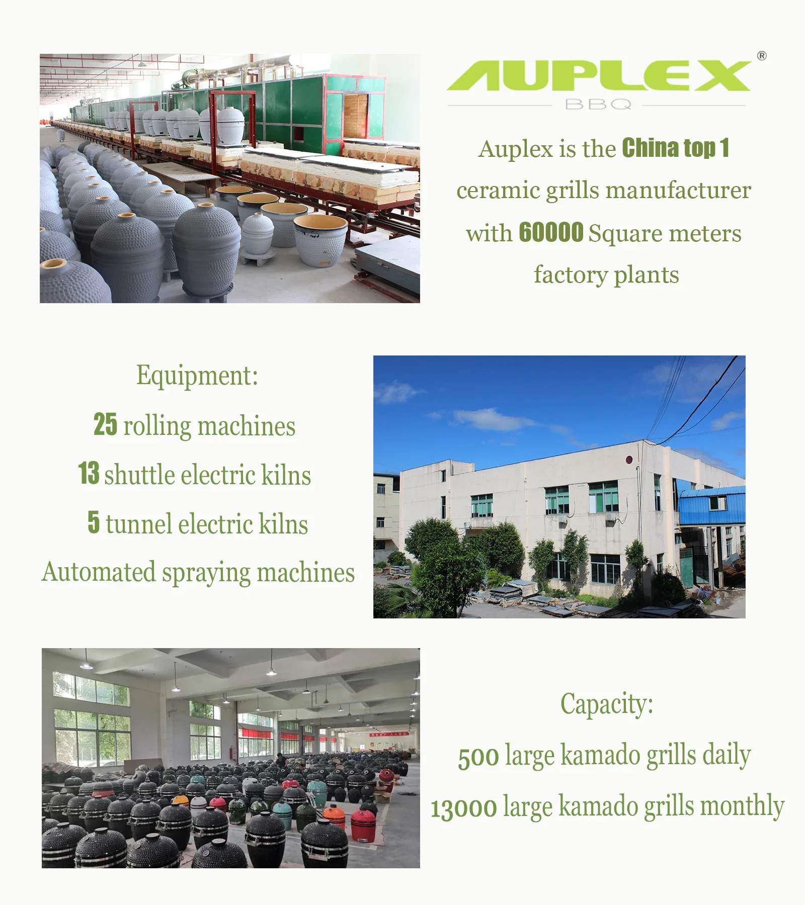 AUPLEX 15 16-дюймовый яичный гриль Komodo отдельно стоящий уличный стальной барбекю для