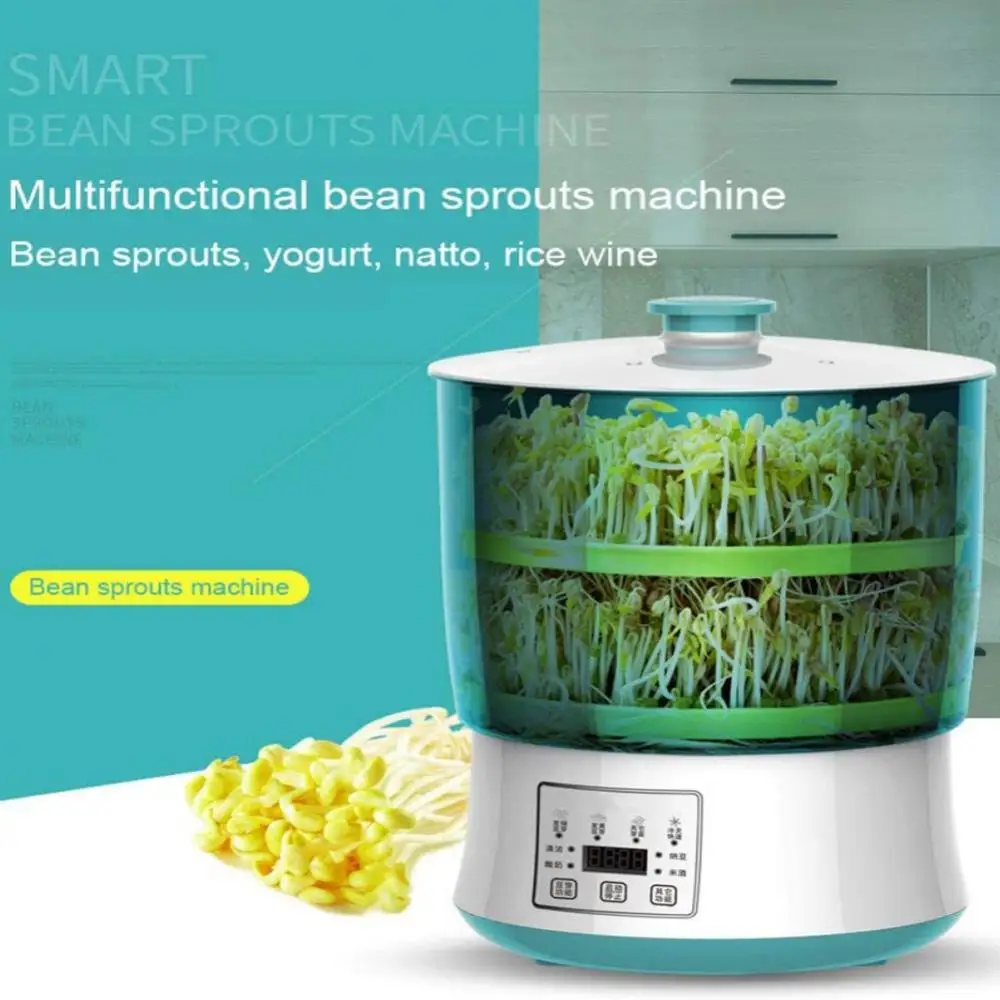 Умная машина для выращивания фасоли термостат большой емкости 220 В 110 |
