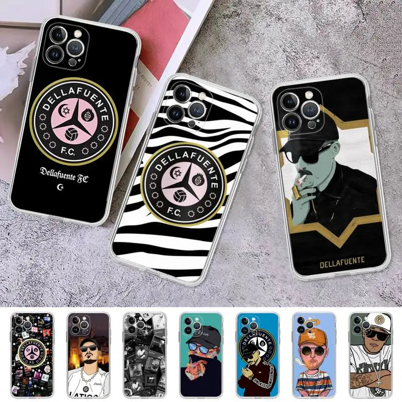 

RuiCaiCa Dellafuente F C Phone Case For iPhone 8 7 6 6S Plus X SE 2020 XR XS 14 11 12 13 Mini Pro Max Mobile Case