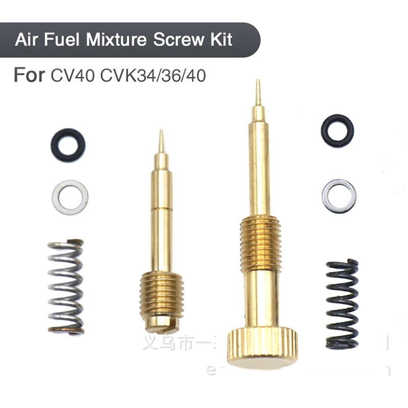 

Metal Motorcycle Carburetor Air Adjusting Screw Idle Mixture Fuel Ratio Screw For Harley CV40 Keihin CVK34 CVK36 CVK40