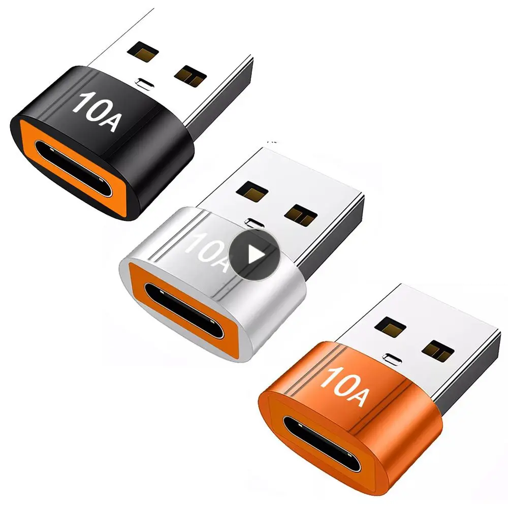 

Type C 10a Mini Adapter Fast Charging Pd Usb3.0 Converter Usb