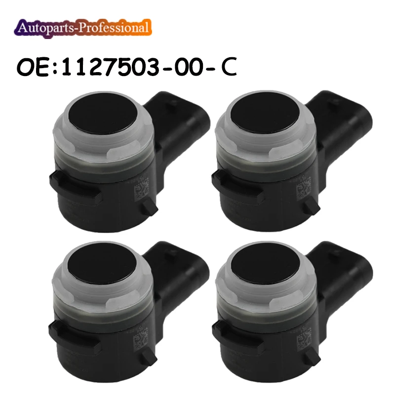 

4 Pcs/lot High Quality PDC Parking Aid Bumper Sensor For Tesla Model S X 3 112750300C 1127503-00-C Car Auto accessorie
