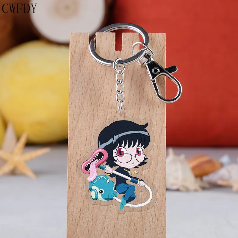 2023 Аниме Охотник X Hunter брелок мультяшная фигурка Killua Zoldyck Kurapika акриловая подвеска