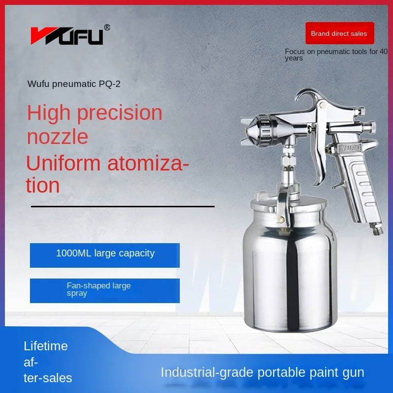 

Pneumatic paint spray gun PQ-2 Paint spray gun High atomization spraying tool for automobile furniture decoration Air pump paint