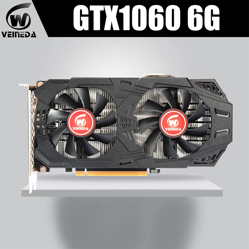 

Видеокарта VEINEDA GTX 1060, 6 ГБ, бит, МГц, GDDR5
