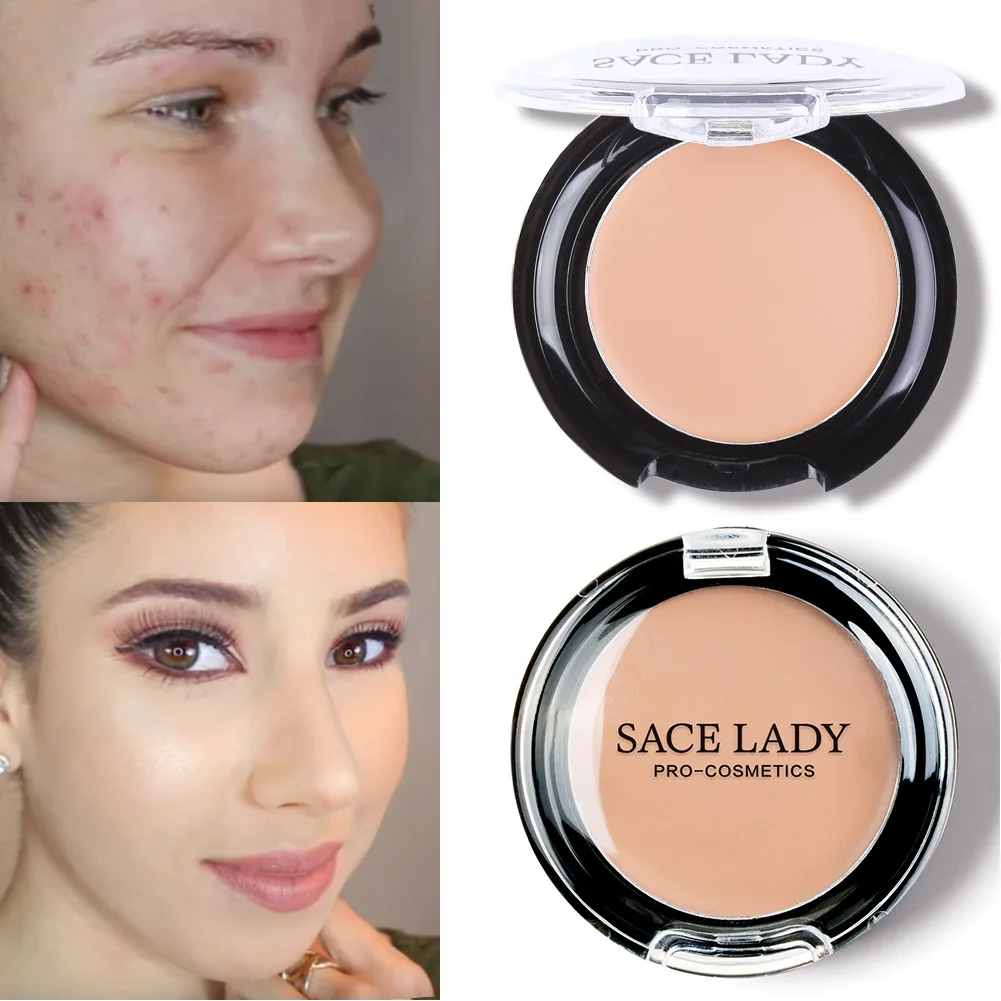 

SACE LADY Matte Smooth Concealer Cream Makeup Waterproof Acne Dark Circle Corrector Professional Makeup Contouring Long Lasting